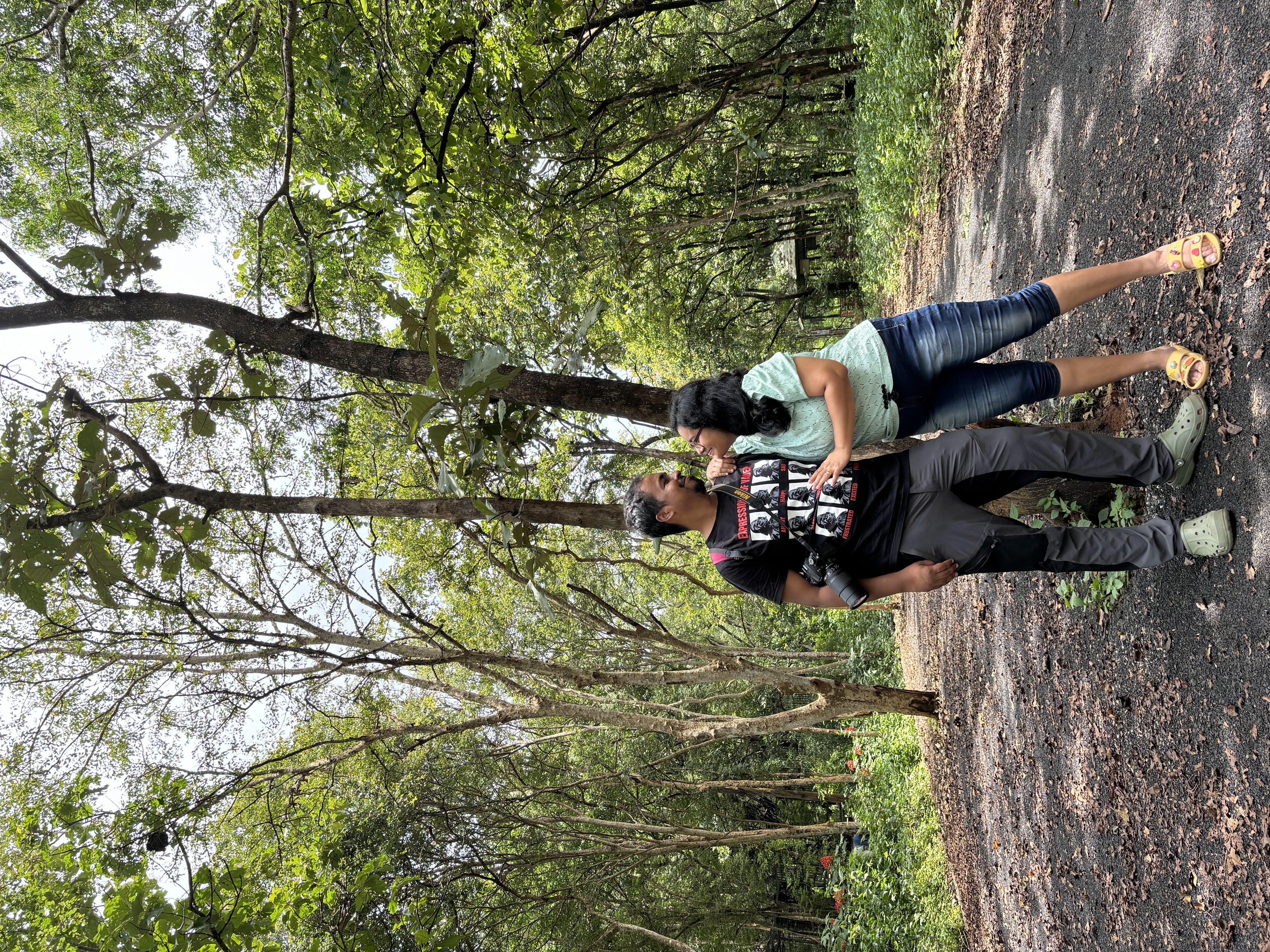 Me nad Ayanti at the Zoo